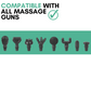 Universal Massage Gun Head Attachments