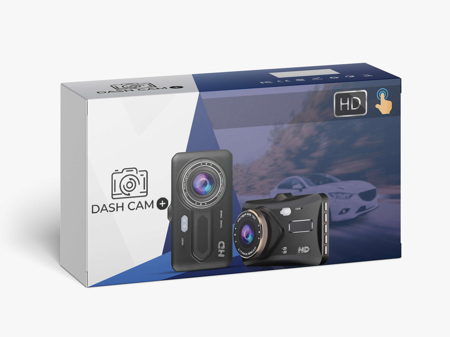 Dashcam Pro - Motion Detection, Easy to Install, 4.0" LCD, 170° Wide Angle, 1080p Resolution