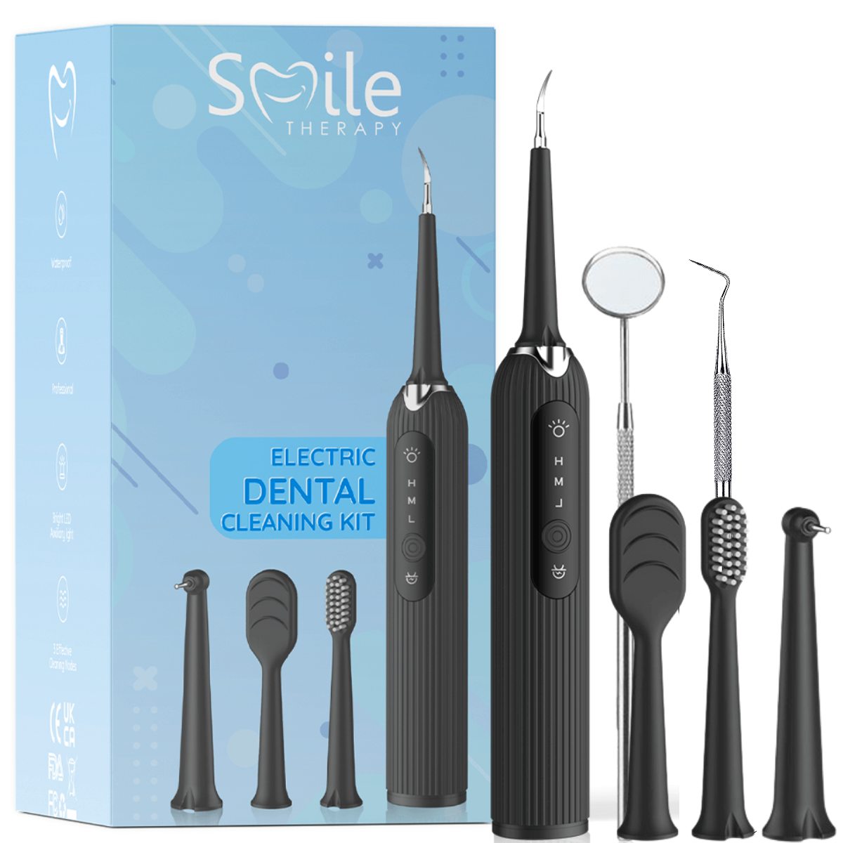 Ultrasonic Tooth Cleaner Pro | Smile Therapy 
